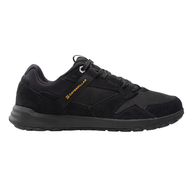 Caterpillar Heren quest grain leren trainers UTPP3297_black large