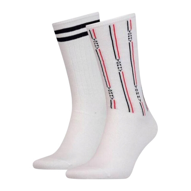 Tommy Hilfiger Unisex voetbal sokken voor volwassenen UTPP318_white large
