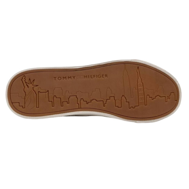 Tommy Hilfiger Heren nubuck trainers UTPP3791_beige large