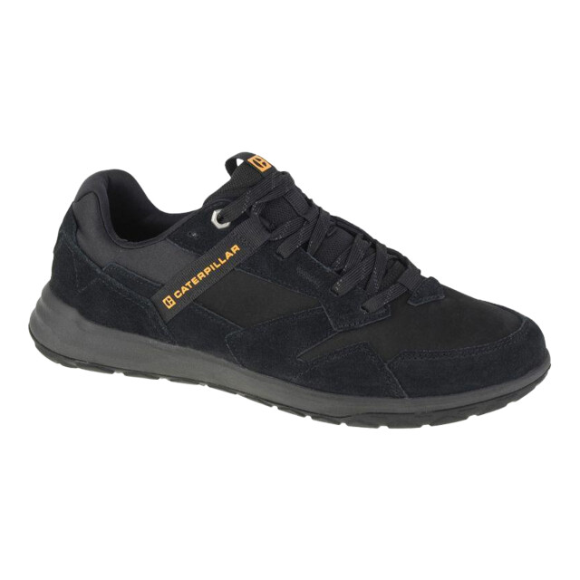 Caterpillar Heren quest grain leren trainers UTPP3297_black large