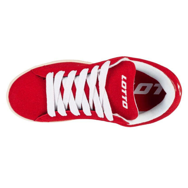 Lotto Leren heren yarin trainers UTPP3701_redwhite large