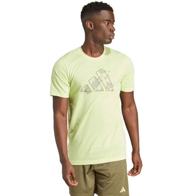 Adidas Heren train essentials seizoensgebonden grafisch training t-shirt UTPP3474_limesilver large