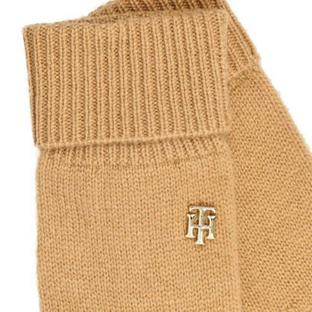 Tommy Hilfiger Dames kasjmier winterhandschoenen UTPP3634_beige large