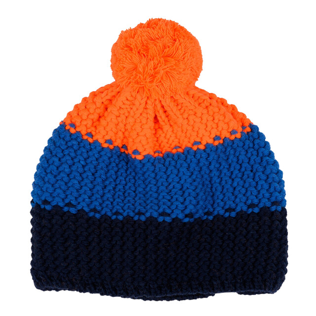 4F Heren h4z22 kleurblok pom pom muts UTPP1466_blackblueorange large