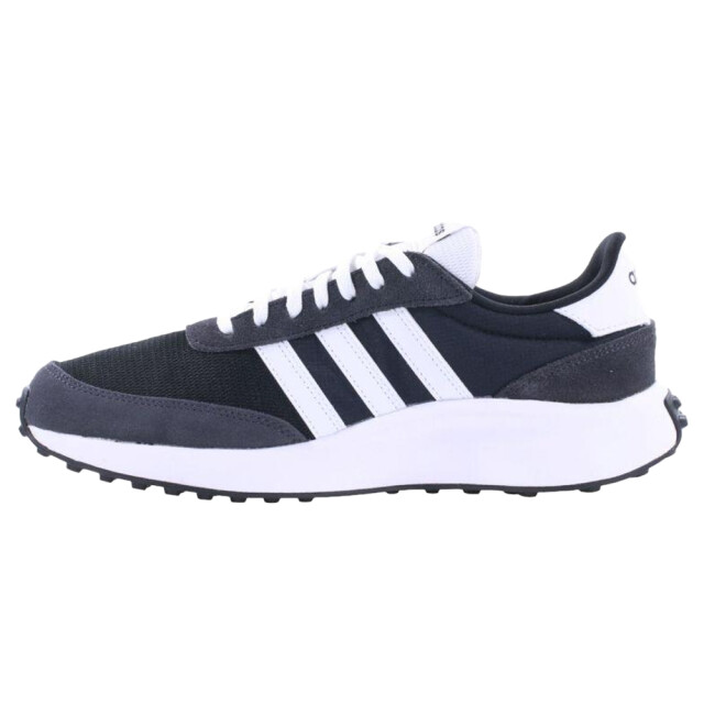 Adidas Heren run 70s 3 stripes suede trainers UTPP2200_coreblackoffwhitecarbon large