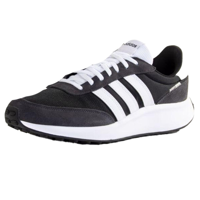 Adidas Heren run 70s 3 stripes suede trainers UTPP2200_coreblackoffwhitecarbon large