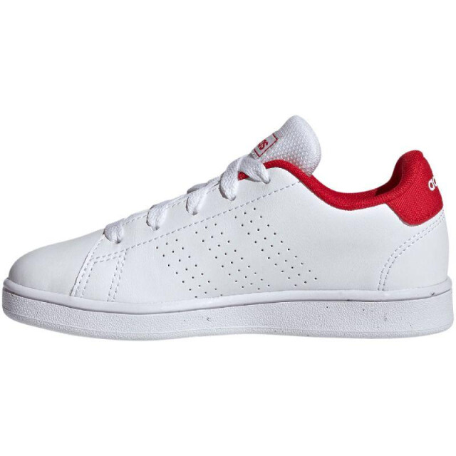 Adidas Kinderen/kinderen advantage lifestyle court trainers UTPP2410_whitered large