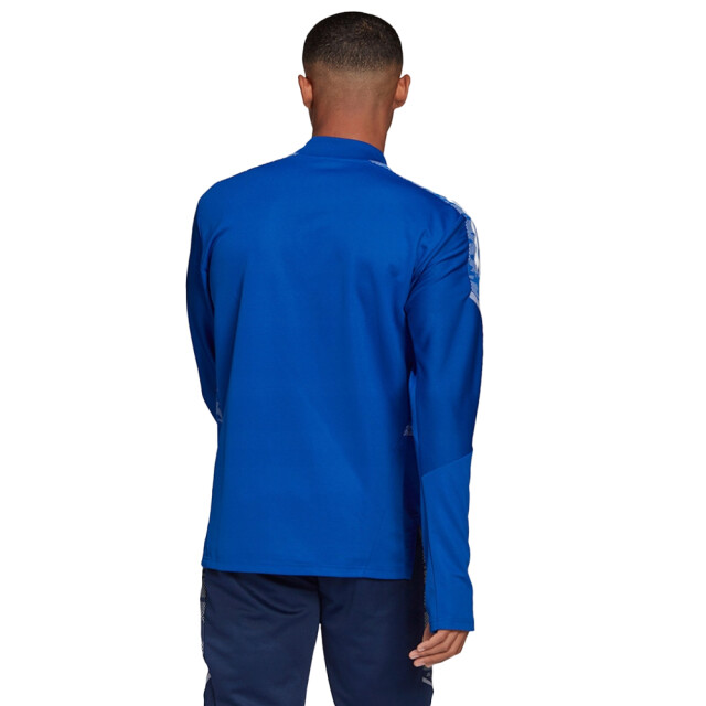 Adidas Heren condivo 21 primeblue quarter zip training top UTPP2034_blueblue large