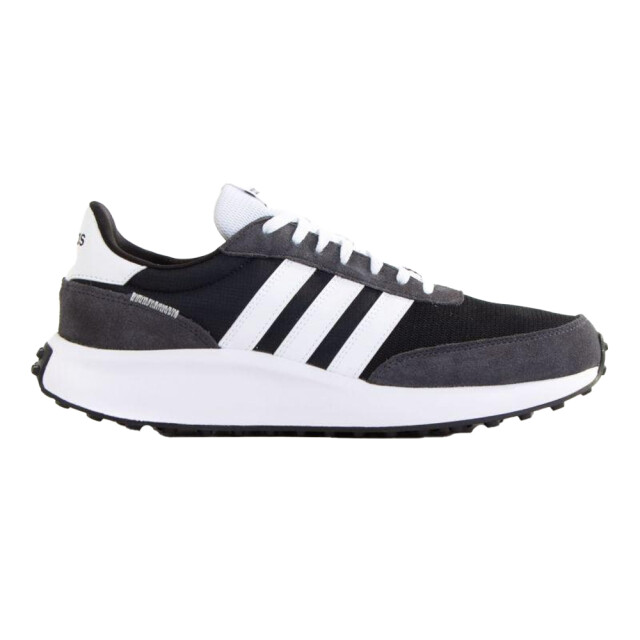 Adidas Heren run 70s 3 stripes suede trainers UTPP2200_coreblackoffwhitecarbon large