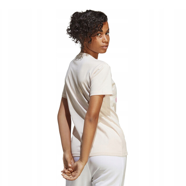 Adidas Dames groot logo t-shirt UTPP1210_beigecream large