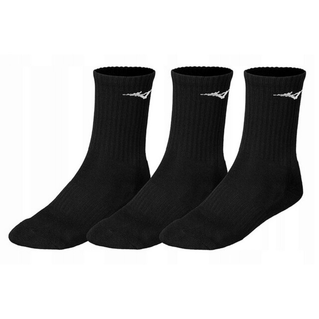 Mizuno Trainingssokken voor volwassenen (pak van 3) UTPP1322_black large