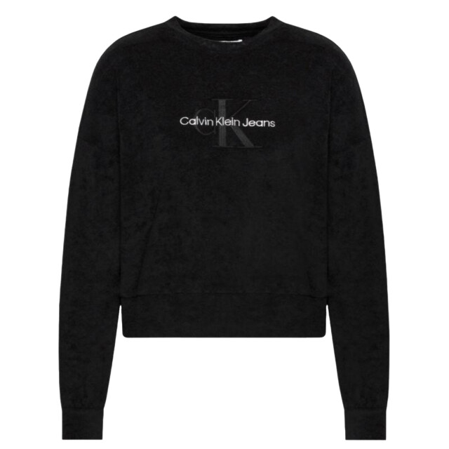 Calvin Klein Dames sweatshirt met monogram UTPP2727_black large