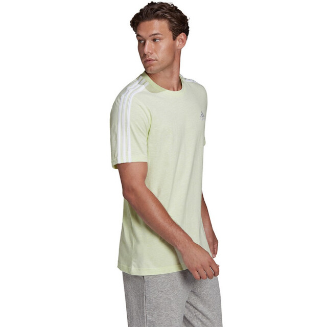Adidas Heren essentials 3 strepen t-shirt UTPP2689_beigecream large