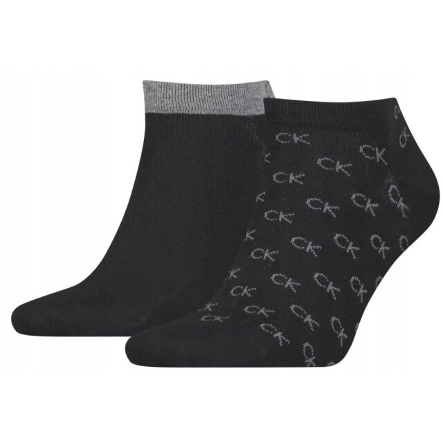 Calvin Klein Trainingssokken met logo voor volwassenen (pak van 2) UTPP2698_black large