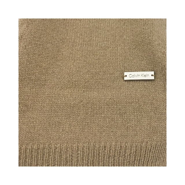 Calvin Klein Dames kasjmier sjaal UTPP1447_beige large