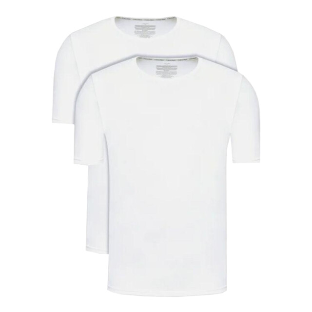 Calvin Klein Heren t-shirt met ronde hals (set van 2) UTPP2722_white large