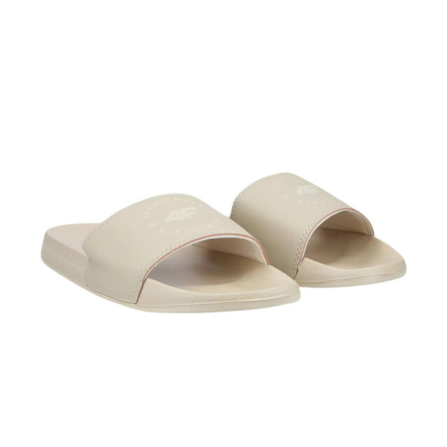 4F Dames f044a teenslippers UTMR290_beigecream large