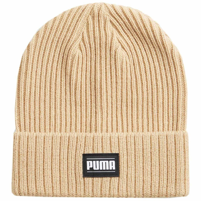 Puma Klassieke geribde omgeslagen muts voor volwassenen UTMR336_beigecream large