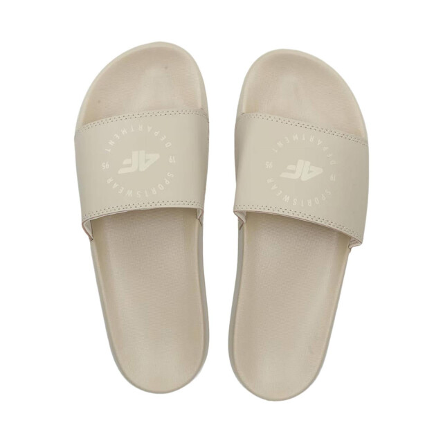 4F Dames f044a teenslippers UTMR290_beigecream large