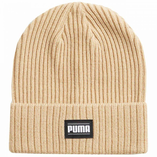 Puma Klassieke geribde omgeslagen muts voor volwassenen UTMR336_beigecream large