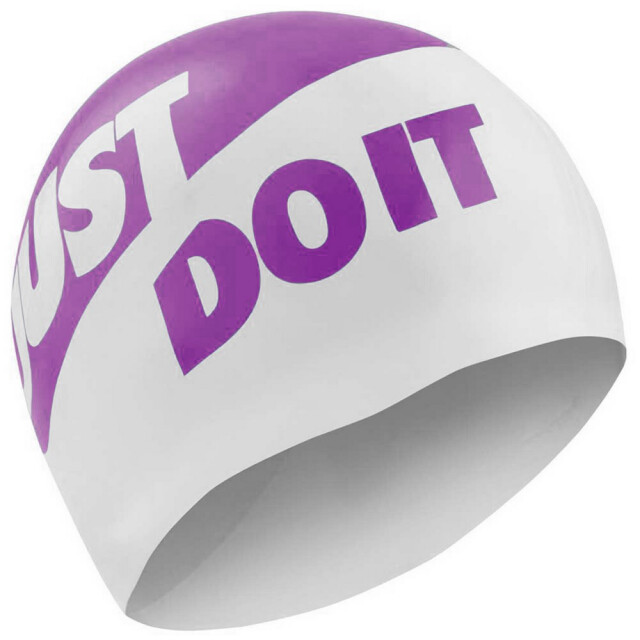 Nike Unisex just do it badmuts voor volwassenen UTMR1466_whiteviolet large