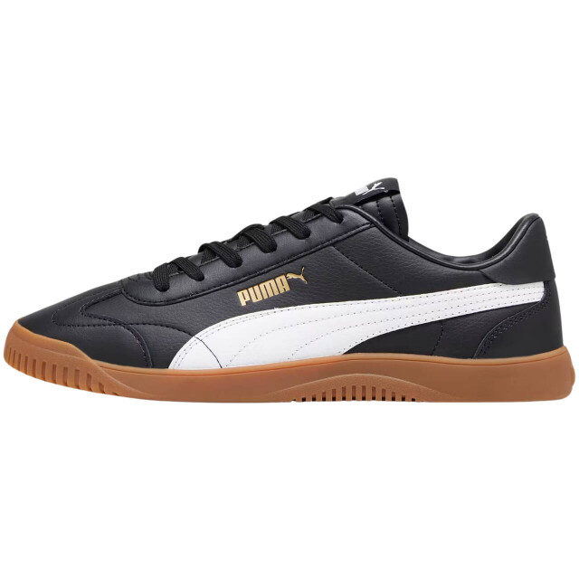 Puma Heren club 5v5 gecoat leren trainers UTMR78123_whiteblack large