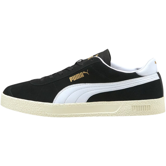 Puma Heren club logo suede trainers UTMR1235_whiteblack large