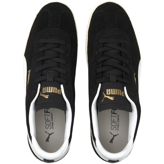 Puma Heren club logo suede trainers UTMR1235_whiteblack large
