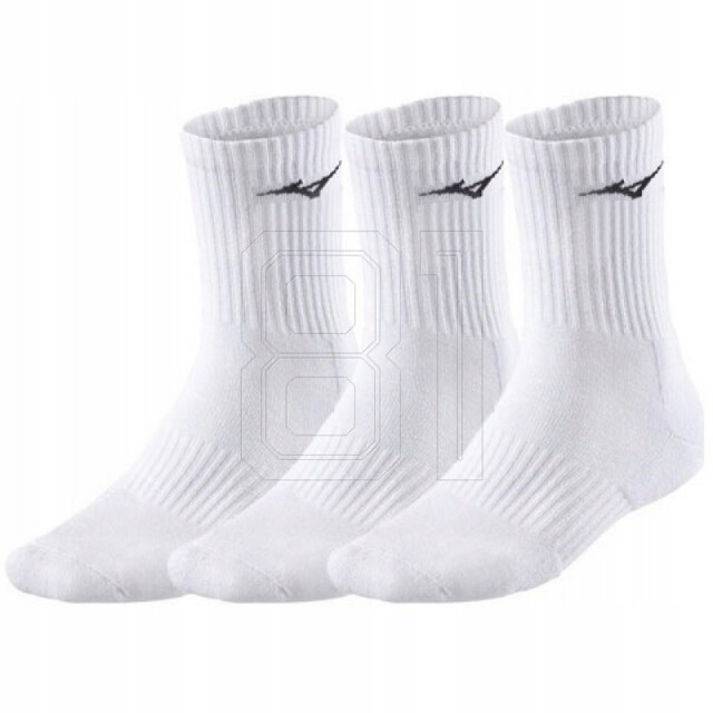 Mizuno Trainingssokken voor volwassenen (pak van 3) UTPP1322_white large