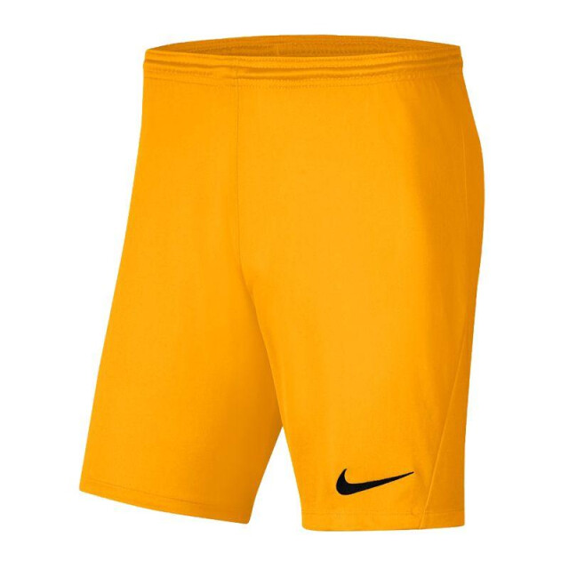 Nike Gebreide park iii korte broek voor kinderen/kinderen UTMR1046_darkyellow large