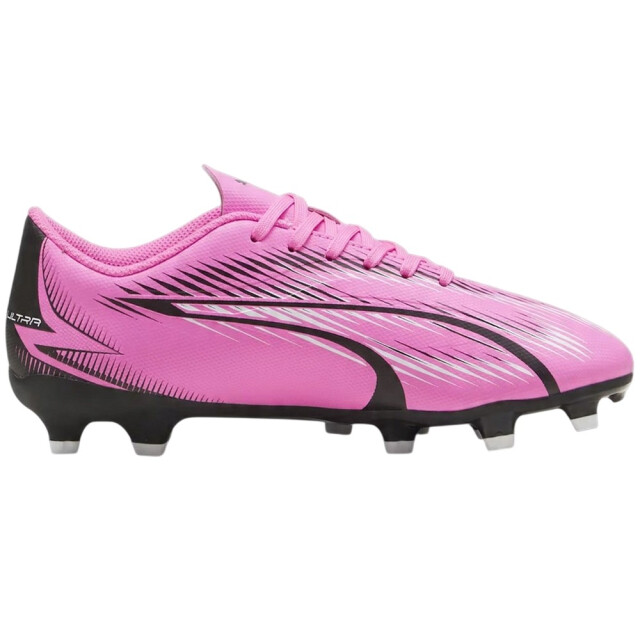 Puma Ultra play stevige grond voetbalschoenen voor kinderen/kinderen UTPP6939_pinkblackwhite large