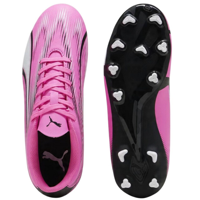 Puma Ultra play stevige grond voetbalschoenen voor kinderen/kinderen UTPP6939_pinkblackwhite large