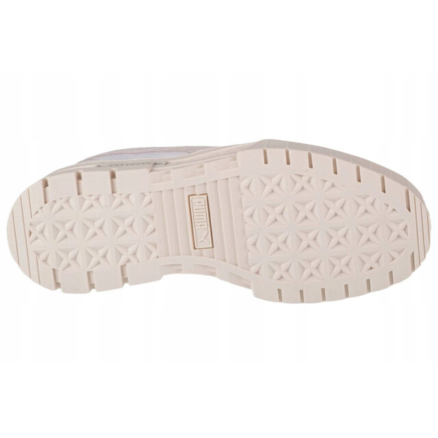 Puma Dames mayze thrited suede trainers UTPP6993_whitebeige large
