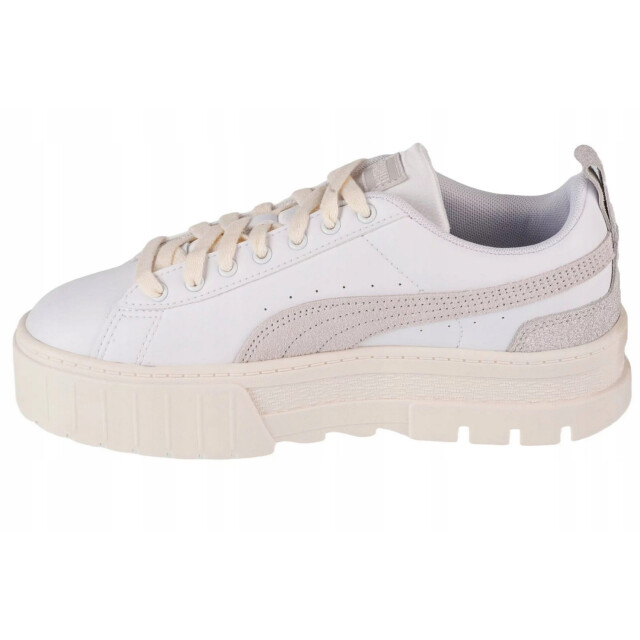Puma Dames mayze thrited suede trainers UTPP6993_whitebeige large