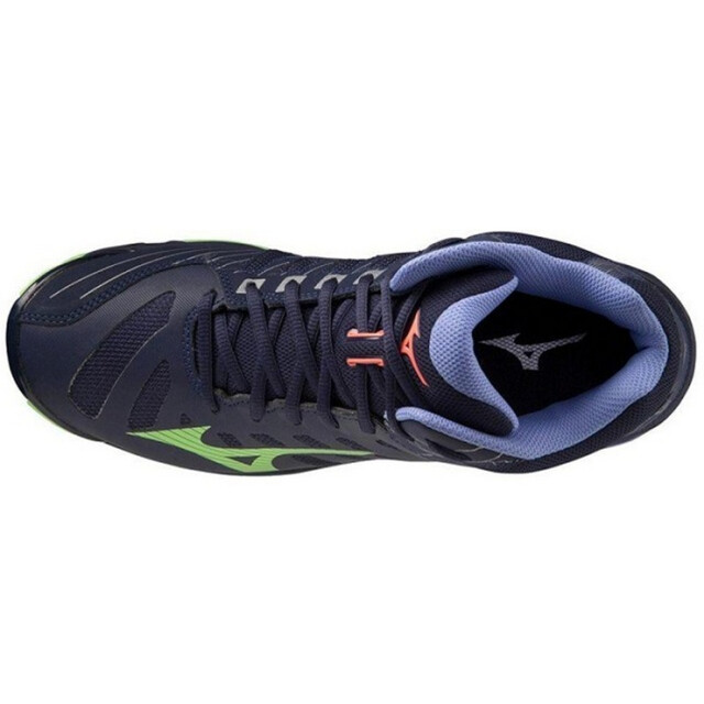 Mizuno Heren wave voltage mid cut volleybalschoenen UTPP6947_navyblue large