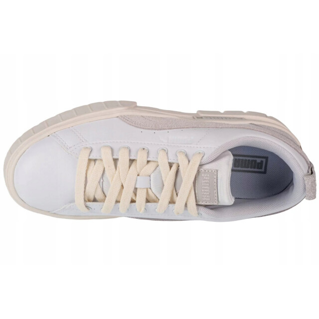 Puma Dames mayze thrited suede trainers UTPP6993_whitebeige large