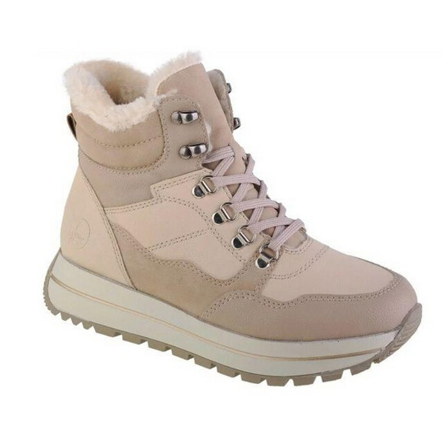 Rieker Dames booties leren enkellaarsjes UTPP6976_beige large