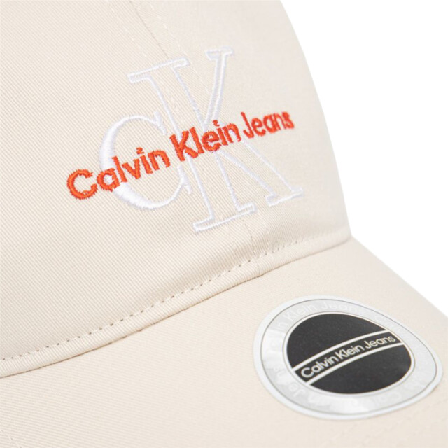 Calvin Klein Logo honkbalpet UTPP984_beigecream large