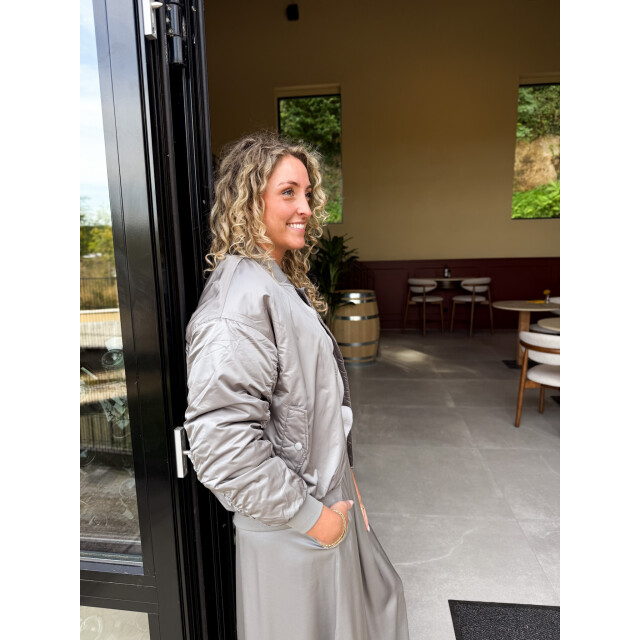 Penn & Ink W25c289 91 penn&ink jacket silver W25C289 91 large