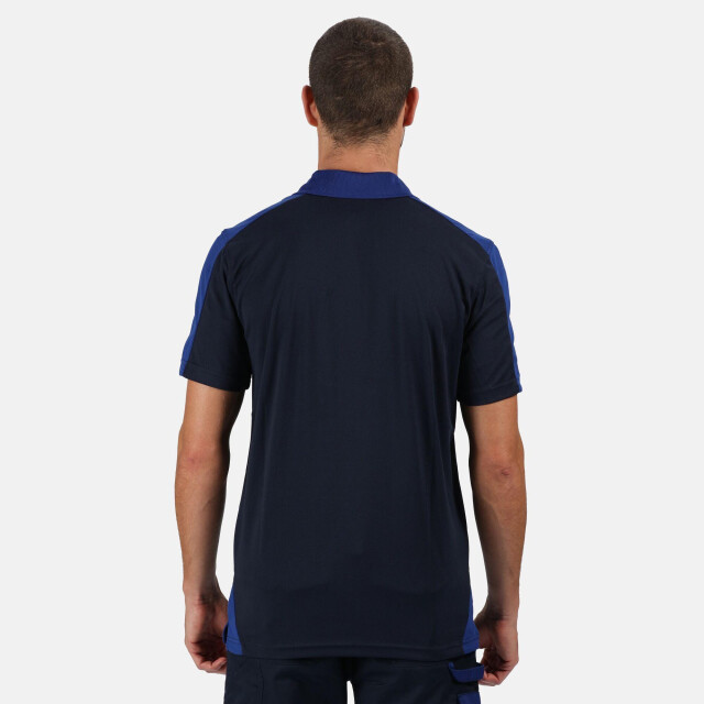 Regatta Herencontrast coolweave polo shirt UTLT333_navynewroyal large