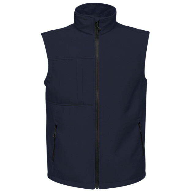 Regatta Heren octagon 3 layer printable softshell bodywarmer UTLT334_navy large