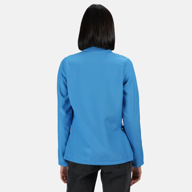 Regatta Dames a bedrukbare soft shell jas UTLT337_frenchbluenavy large