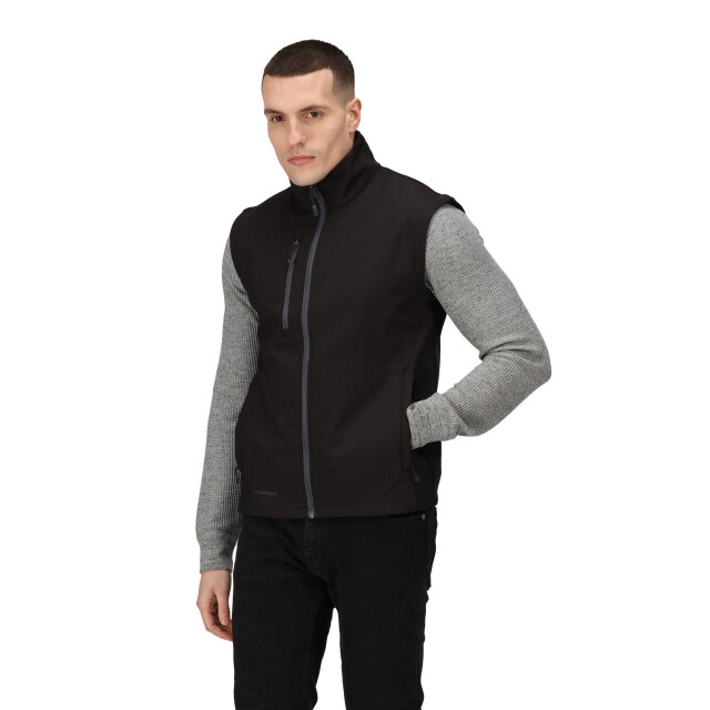 Regatta Heren eerlijk gemaakte gerecyclede softshell bodywarmer UTLT306_black large