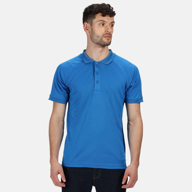 Regatta Professioneel heren coolweave poloshirt met korte mouwen UTLT352_oxfordblue large