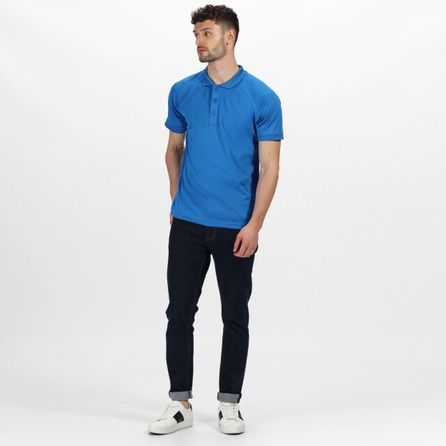 Regatta Professioneel heren coolweave poloshirt met korte mouwen UTLT352_oxfordblue large