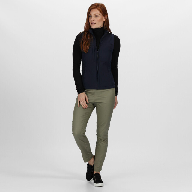 Regatta Dames flux softshell bodywarmer / mouwloos jasje (waterafstotend & windbestendig) UTLT359_navynavy large
