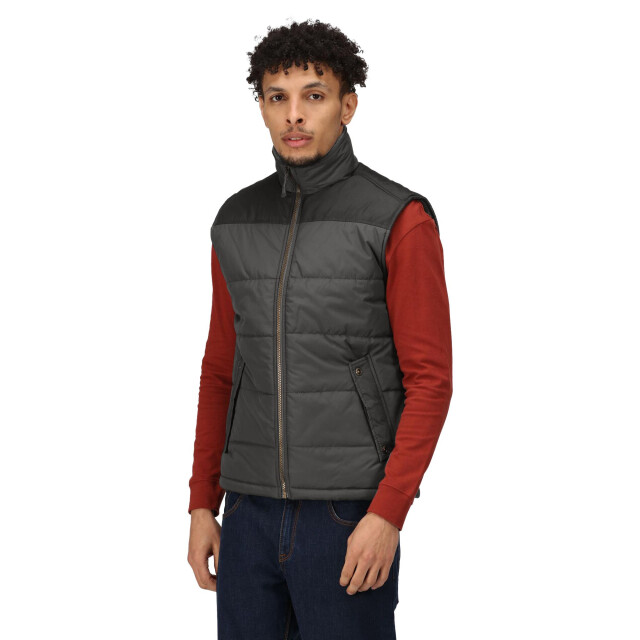 Regatta Heren standout altoona geïsoleerd bodywarmer jasje UTLT362_sealgreyblack large