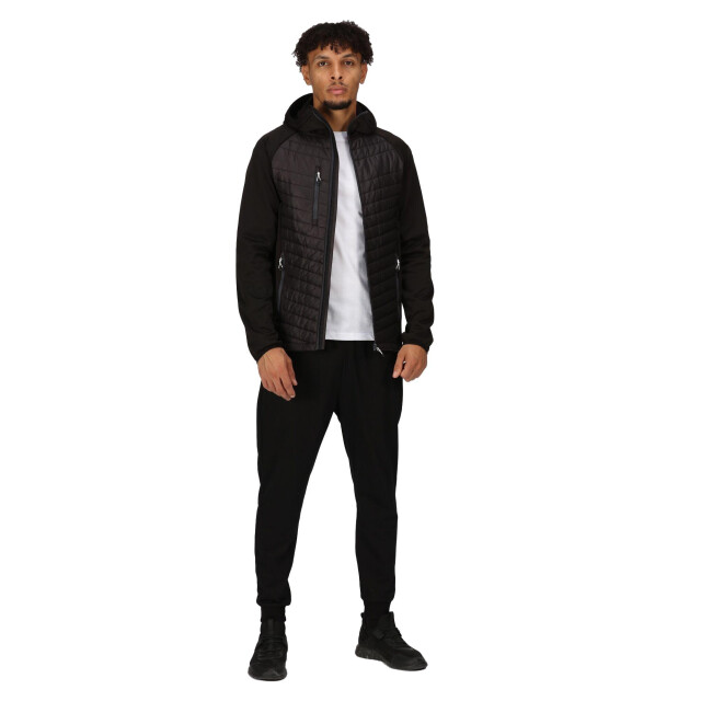 Regatta Heren navigate quilted hybride jas UTLT233_blacksealgrey large