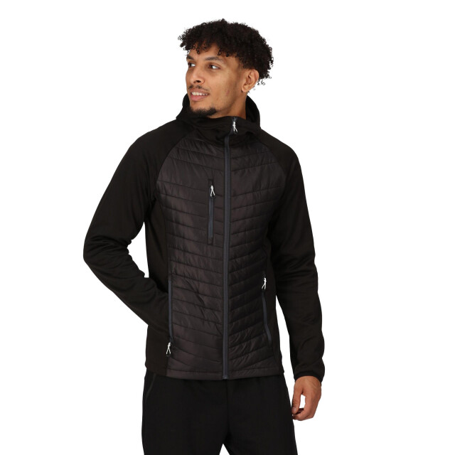Regatta Heren navigate quilted hybride jas UTLT233_blacksealgrey large