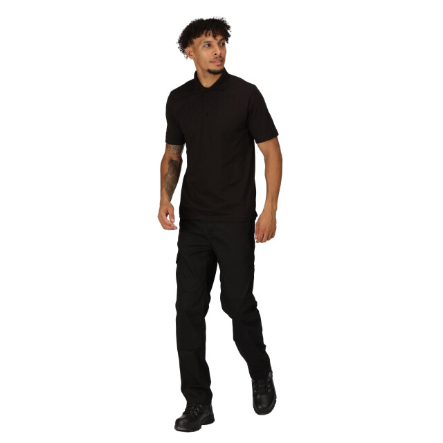 Regatta Heren pro 65/35 poloshirt met korte mouwen UTLT247_black large